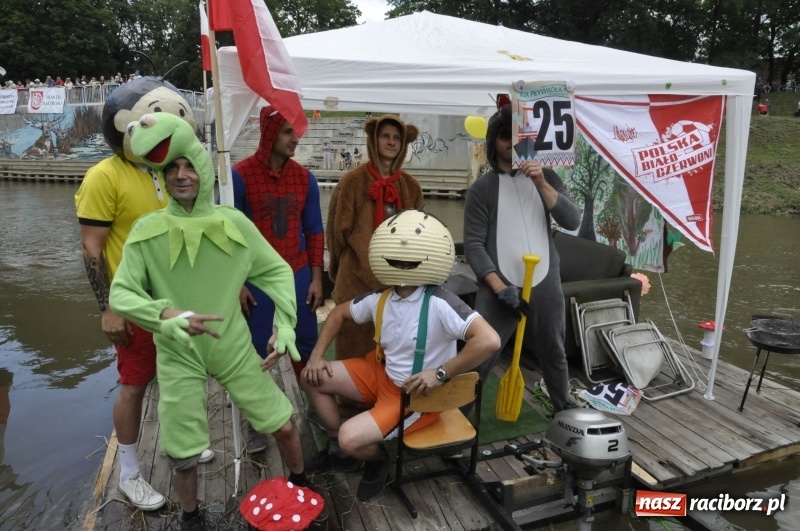 Zdjęcie w galerii na portalu naszraciborz.pl: Marszałek Józef Piłsudski i jego zaginiony legion na biało-czerwonym Pływadle 2018  wiadomości z regionu