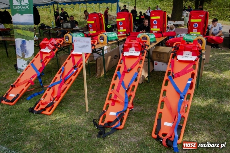 Zdjęcie w galerii na portalu naszraciborz.pl: Złota sekunda. OSP Pogrzebień z pucharem wójta Kornowaca wiadomości z regionu