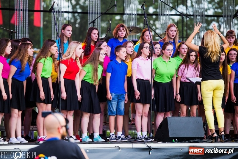 Zdjęcie w galerii na portalu naszraciborz.pl: Była moc! Orkiestra Plania i The Chance, Big Band PSM i chór z Wodzisławia Śl.  wiadomości z regionu