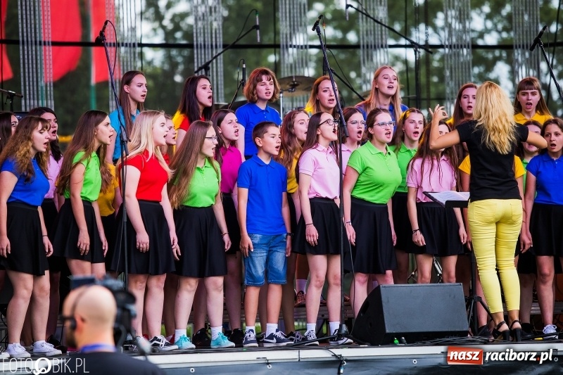 Zdjęcie w galerii na portalu naszraciborz.pl: Była moc! Orkiestra Plania i The Chance, Big Band PSM i chór z Wodzisławia Śl.  wiadomości z regionu