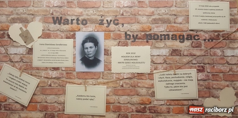 Zdjęcie w galerii na portalu naszraciborz.pl: Warto żyć, by pomagać… młodzież z Nędzy poznała postać Ireny Sendlerowej wiadomości z regionu
