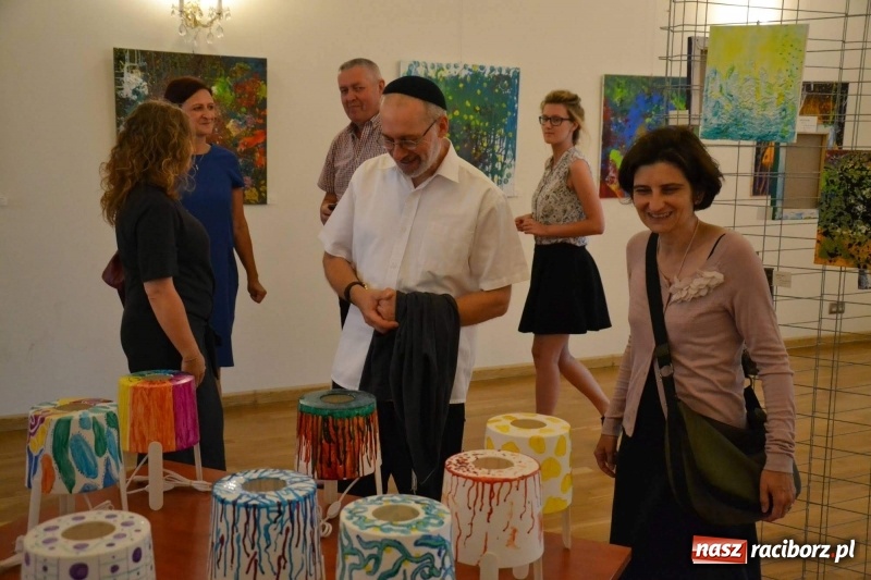 Zdjęcie w galerii na portalu naszraciborz.pl: Spontaniczne ekspresje - wernisaż wystawy na Zamku Piastowskim  wiadomości z regionu