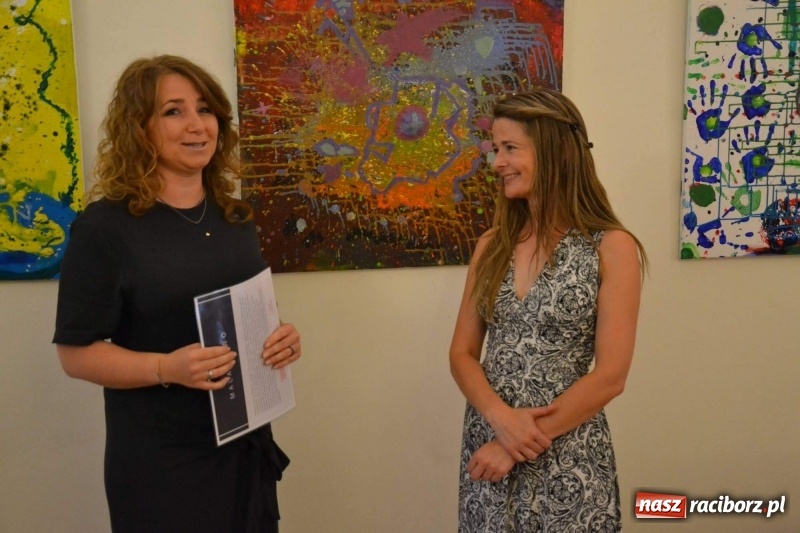 Zdjęcie w galerii na portalu naszraciborz.pl: Spontaniczne ekspresje - wernisaż wystawy na Zamku Piastowskim  wiadomości z regionu