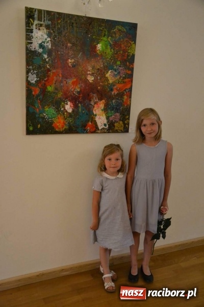 Zdjęcie w galerii na portalu naszraciborz.pl: Spontaniczne ekspresje - wernisaż wystawy na Zamku Piastowskim  wiadomości z regionu
