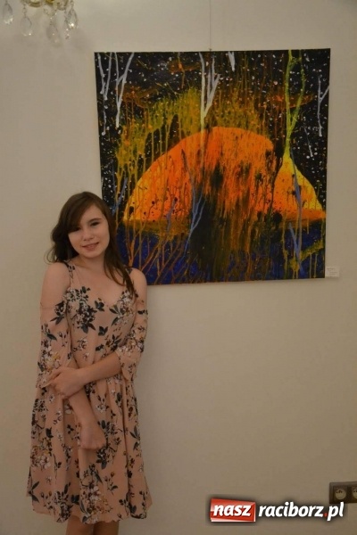 Zdjęcie w galerii na portalu naszraciborz.pl: Spontaniczne ekspresje - wernisaż wystawy na Zamku Piastowskim  wiadomości z regionu