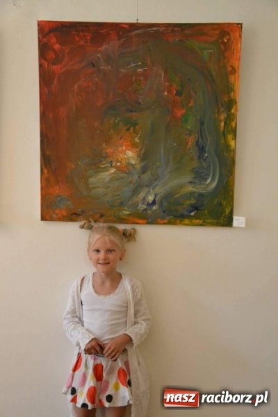 Zdjęcie w galerii na portalu naszraciborz.pl: Spontaniczne ekspresje - wernisaż wystawy na Zamku Piastowskim  wiadomości z regionu
