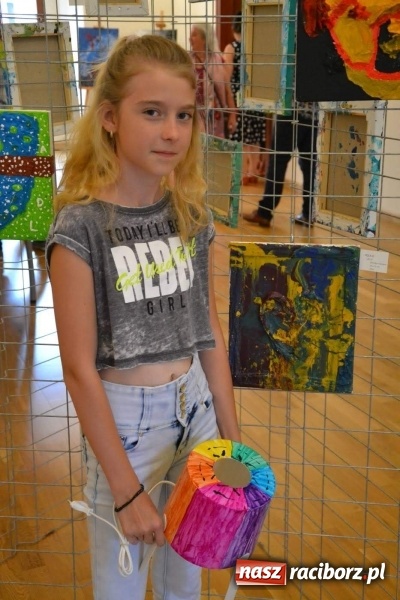 Zdjęcie w galerii na portalu naszraciborz.pl: Spontaniczne ekspresje - wernisaż wystawy na Zamku Piastowskim  wiadomości z regionu