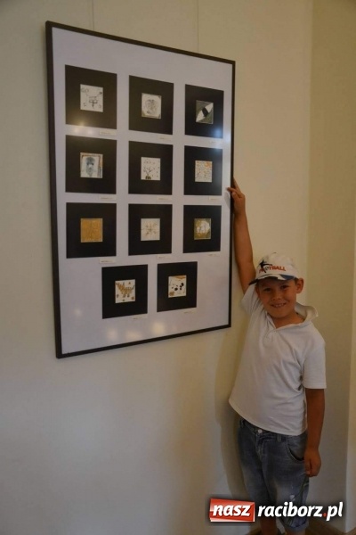 Zdjęcie w galerii na portalu naszraciborz.pl: Spontaniczne ekspresje - wernisaż wystawy na Zamku Piastowskim  wiadomości z regionu