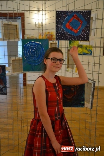 Zdjęcie w galerii na portalu naszraciborz.pl: Spontaniczne ekspresje - wernisaż wystawy na Zamku Piastowskim  wiadomości z regionu