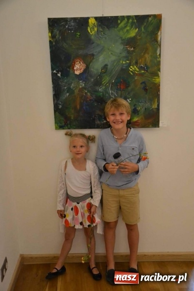 Zdjęcie w galerii na portalu naszraciborz.pl: Spontaniczne ekspresje - wernisaż wystawy na Zamku Piastowskim  wiadomości z regionu