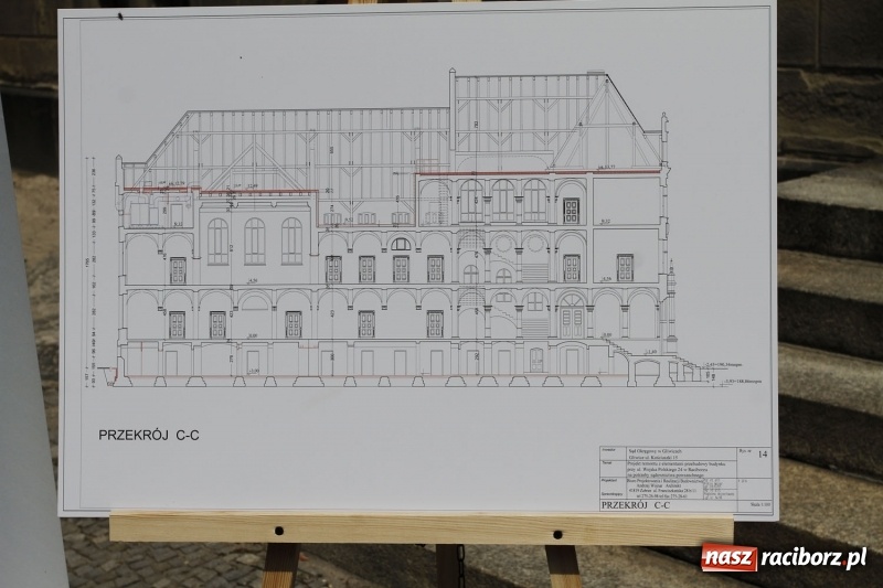 Zdjęcie w galerii na portalu naszraciborz.pl: Rozpoczyna się ostatni etap modernizacji dawnego sądu krajowego w Raciborzu. To będzie perła wśród gmachów Temidy wiadomości z regionu