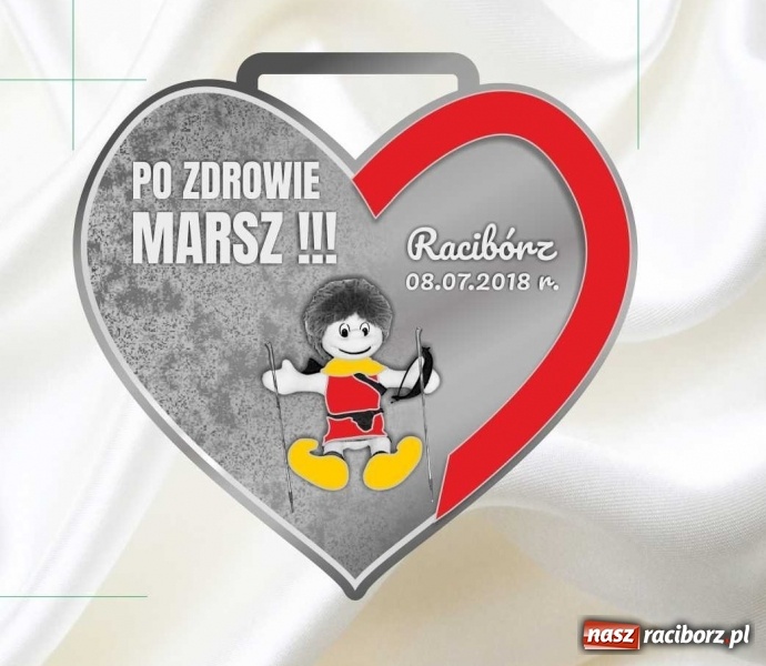 Zdjęcie w galerii na portalu naszraciborz.pl: Zdobądź wyjątkowy medal podczas marszu Nordic Walking wiadomości z regionu