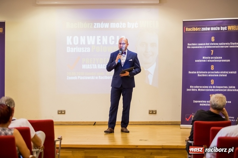 Zdjęcie w galerii na portalu naszraciborz.pl: Dziesięć obietnic Dariusza Polowego. Przyszły kandydat na prezydenta Raciborza odsłonił część kart, ale na konkrety trzeba poczekać wiadomości z regionu