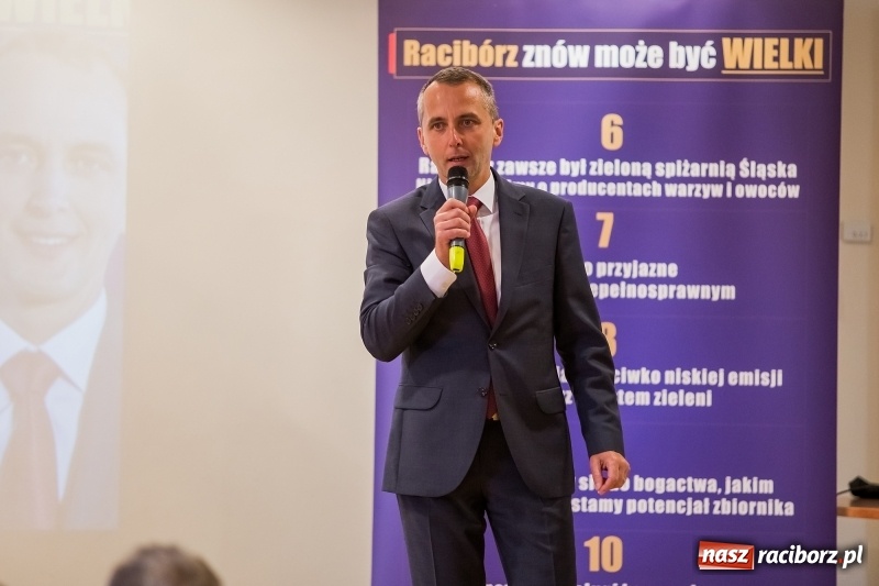 Zdjęcie w galerii na portalu naszraciborz.pl: Dziesięć obietnic Dariusza Polowego. Przyszły kandydat na prezydenta Raciborza odsłonił część kart, ale na konkrety trzeba poczekać wiadomości z regionu