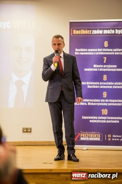 Zdjęcie w galerii na portalu naszraciborz.pl: Dziesięć obietnic Dariusza Polowego. Przyszły kandydat na prezydenta Raciborza odsłonił część kart, ale na konkrety trzeba poczekać wiadomości z regionu