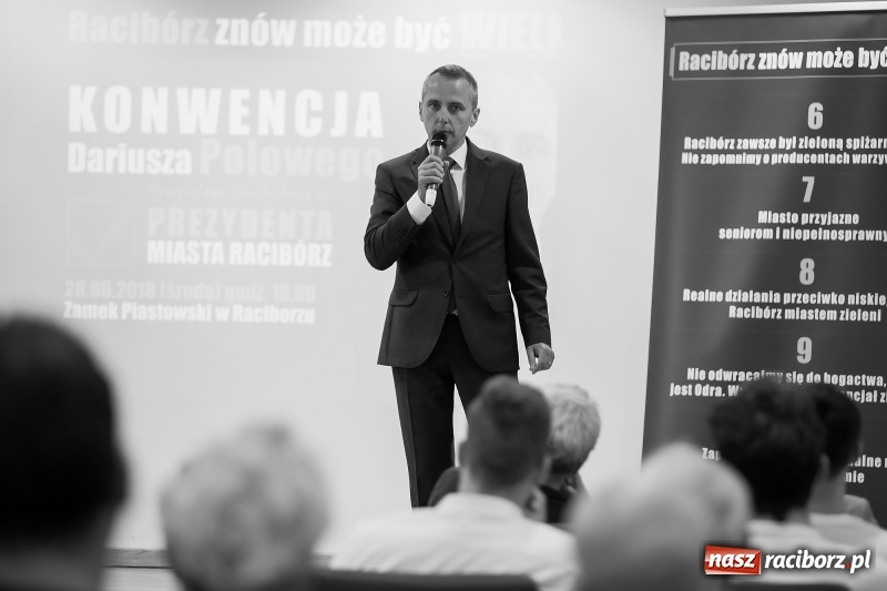 Zdjęcie w galerii na portalu naszraciborz.pl: Dziesięć obietnic Dariusza Polowego. Przyszły kandydat na prezydenta Raciborza odsłonił część kart, ale na konkrety trzeba poczekać wiadomości z regionu