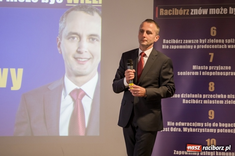 Zdjęcie w galerii na portalu naszraciborz.pl: Dziesięć obietnic Dariusza Polowego. Przyszły kandydat na prezydenta Raciborza odsłonił część kart, ale na konkrety trzeba poczekać wiadomości z regionu