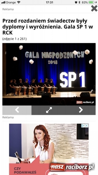 Zdjęcie w galerii na portalu naszraciborz.pl: Nowa wersja przeglądarki zdjęć na m.naszraciborz.pl  wiadomości z regionu