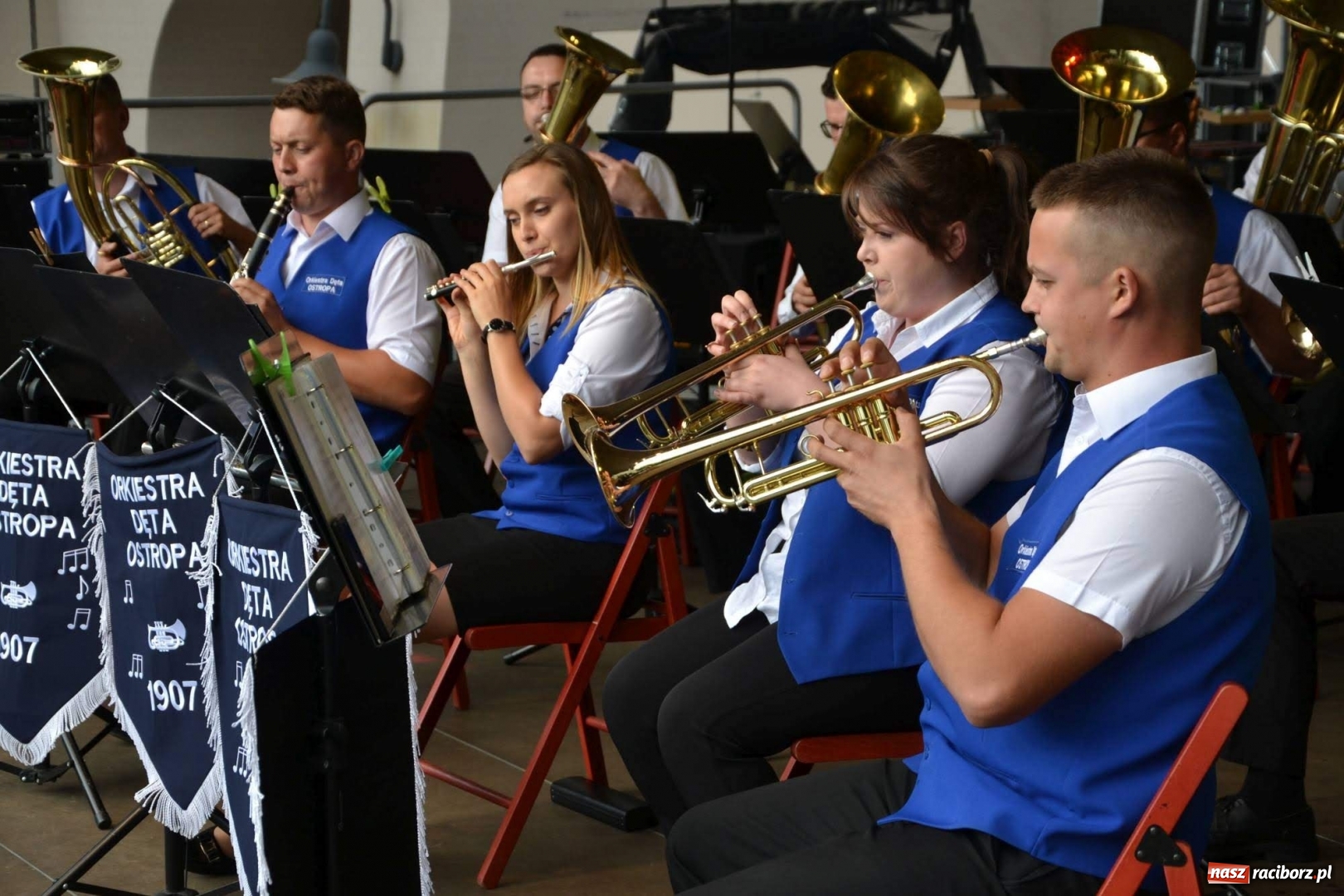 Zdjęcie w galerii na portalu naszraciborz.pl: Orkiestra Bundeswery wystąpiła na Zamku Piastowskim FOTO i WIDEO wiadomości z regionu