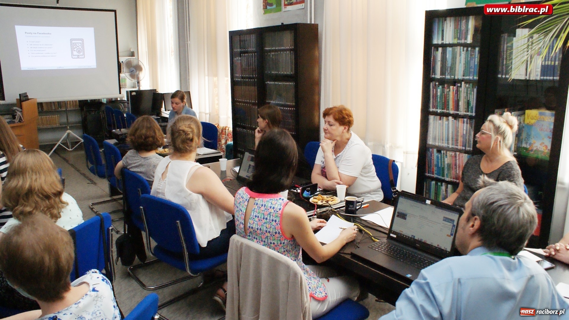 Zdjęcie w galerii na portalu naszraciborz.pl: Ruszył nowy projekt raciborskiej biblioteki wiadomości z regionu