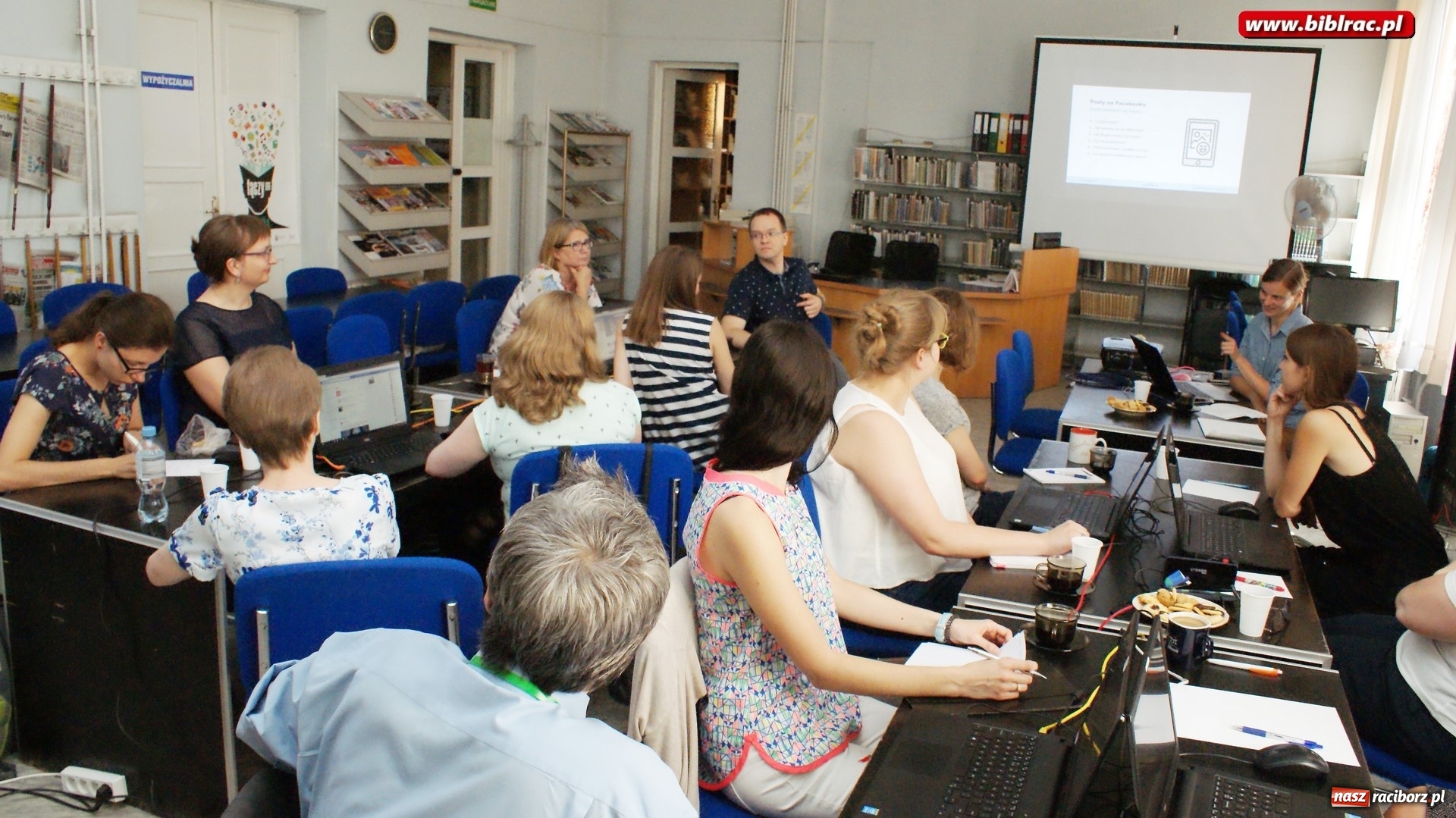 Zdjęcie w galerii na portalu naszraciborz.pl: Ruszył nowy projekt raciborskiej biblioteki wiadomości z regionu