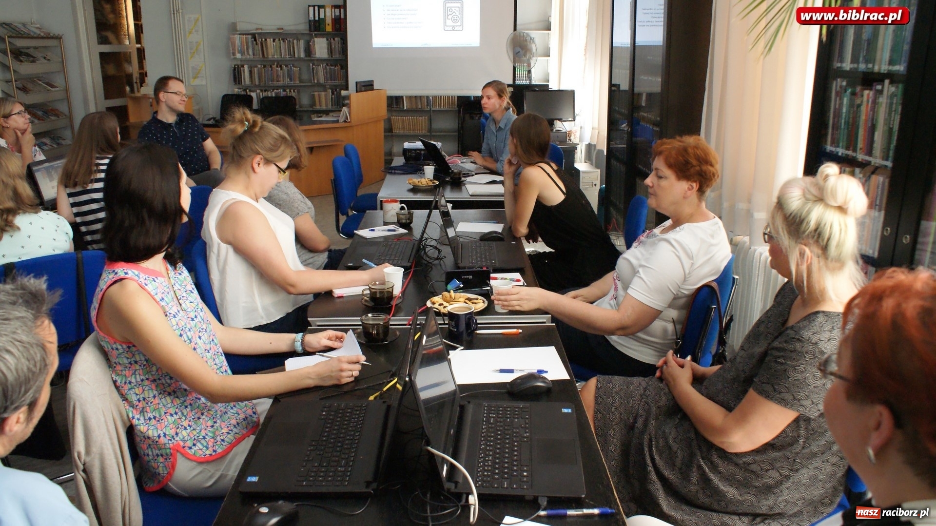 Zdjęcie w galerii na portalu naszraciborz.pl: Ruszył nowy projekt raciborskiej biblioteki wiadomości z regionu