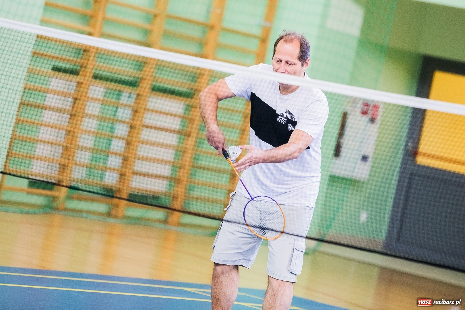 Zdjęcie w galerii na portalu naszraciborz.pl: Wakacyjny turniej badmintona w Arenie Rafako wiadomości z regionu
