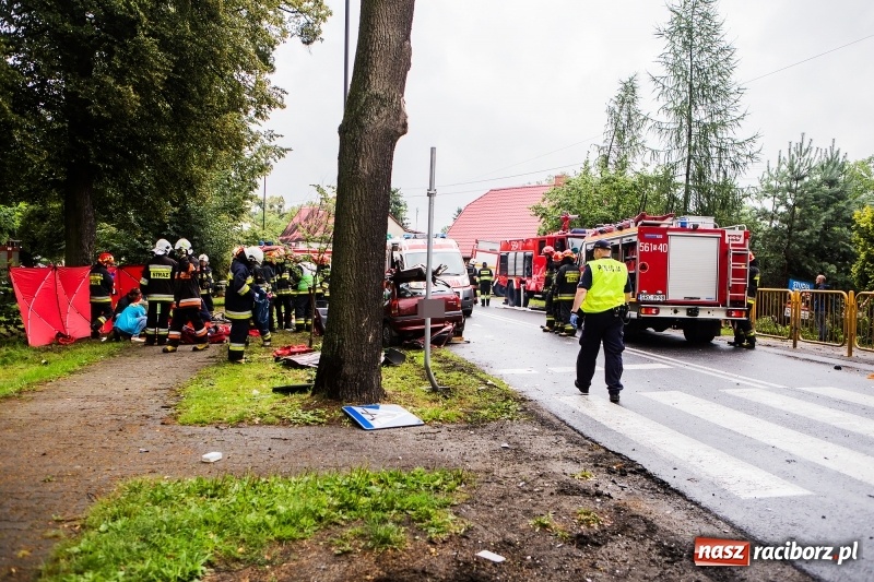 Zdjęcie w galerii na portalu naszraciborz.pl: Nadmierna prędkość prawdopodobną przyczyną wczorajszego wypadku w Rudach  wiadomości z regionu