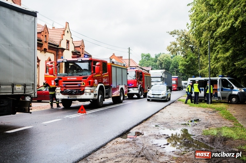 Zdjęcie w galerii na portalu naszraciborz.pl: Nadmierna prędkość prawdopodobną przyczyną wczorajszego wypadku w Rudach  wiadomości z regionu