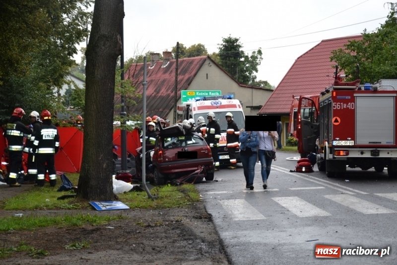 Zdjęcie w galerii na portalu naszraciborz.pl: Nadmierna prędkość prawdopodobną przyczyną wczorajszego wypadku w Rudach  wiadomości z regionu