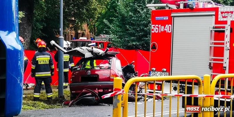 Zdjęcie w galerii na portalu naszraciborz.pl: Nadmierna prędkość prawdopodobną przyczyną wczorajszego wypadku w Rudach  wiadomości z regionu