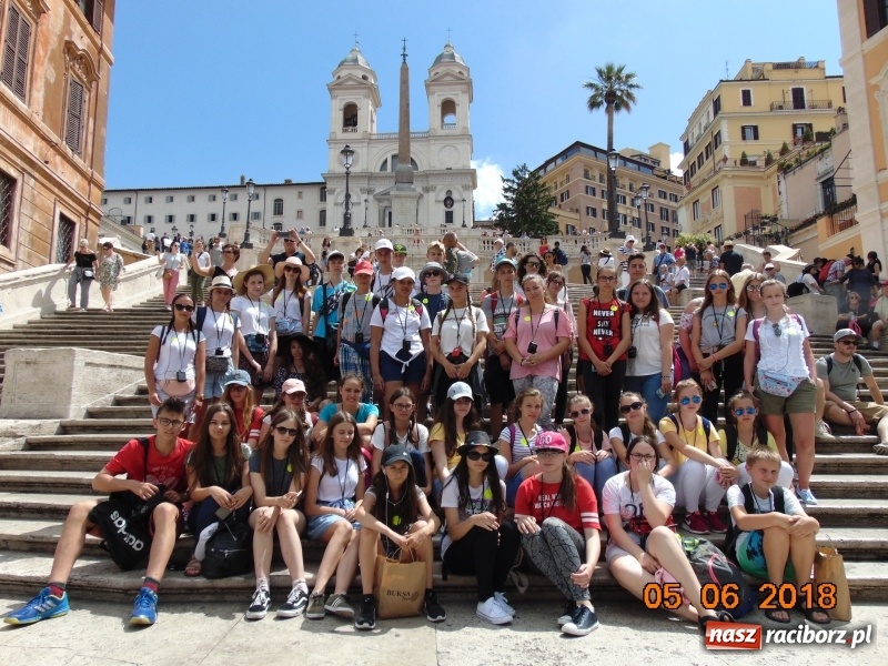 Zdjęcie w galerii na portalu naszraciborz.pl: Włoskie wojaże uczniów z Pietrowic Wielkich wiadomości z regionu