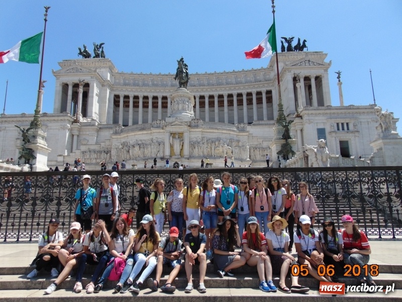 Zdjęcie w galerii na portalu naszraciborz.pl: Włoskie wojaże uczniów z Pietrowic Wielkich wiadomości z regionu