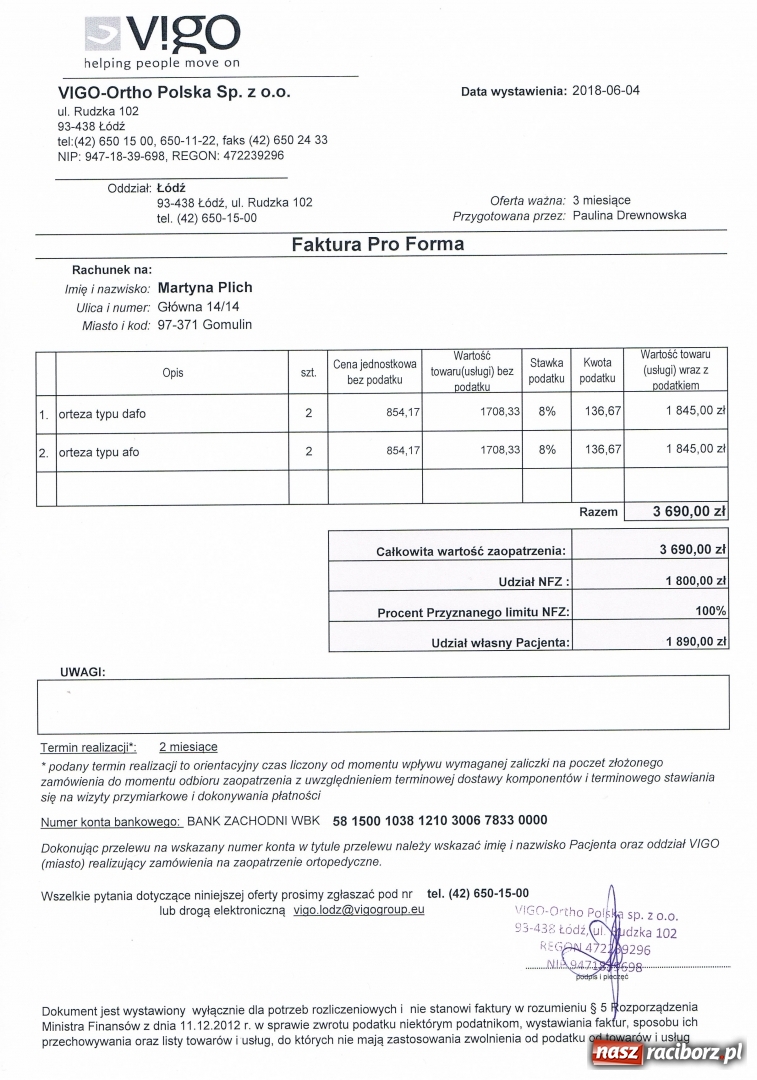 Zdjęcie w galerii na portalu naszraciborz.pl: Martynka Plich potrzebuje pomocy wiadomości z regionu