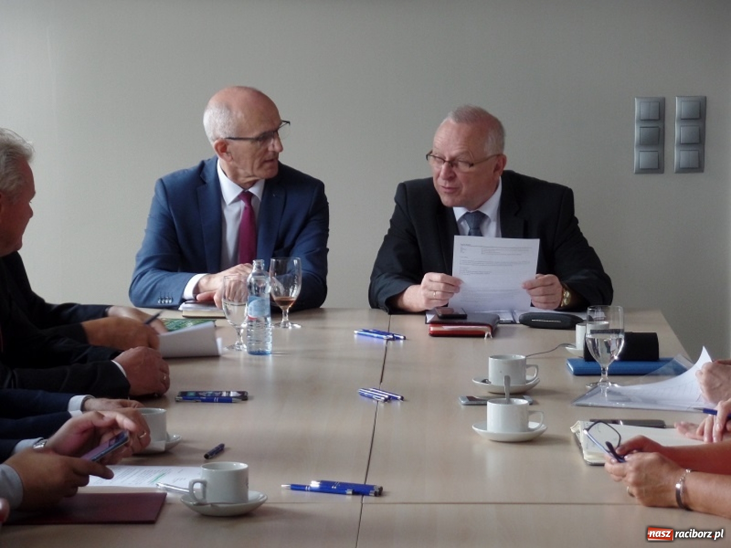 Zdjęcie w galerii na portalu naszraciborz.pl: Posiedzenie konwentu starostów województwa śląskiego w Raciborzu wiadomości z regionu