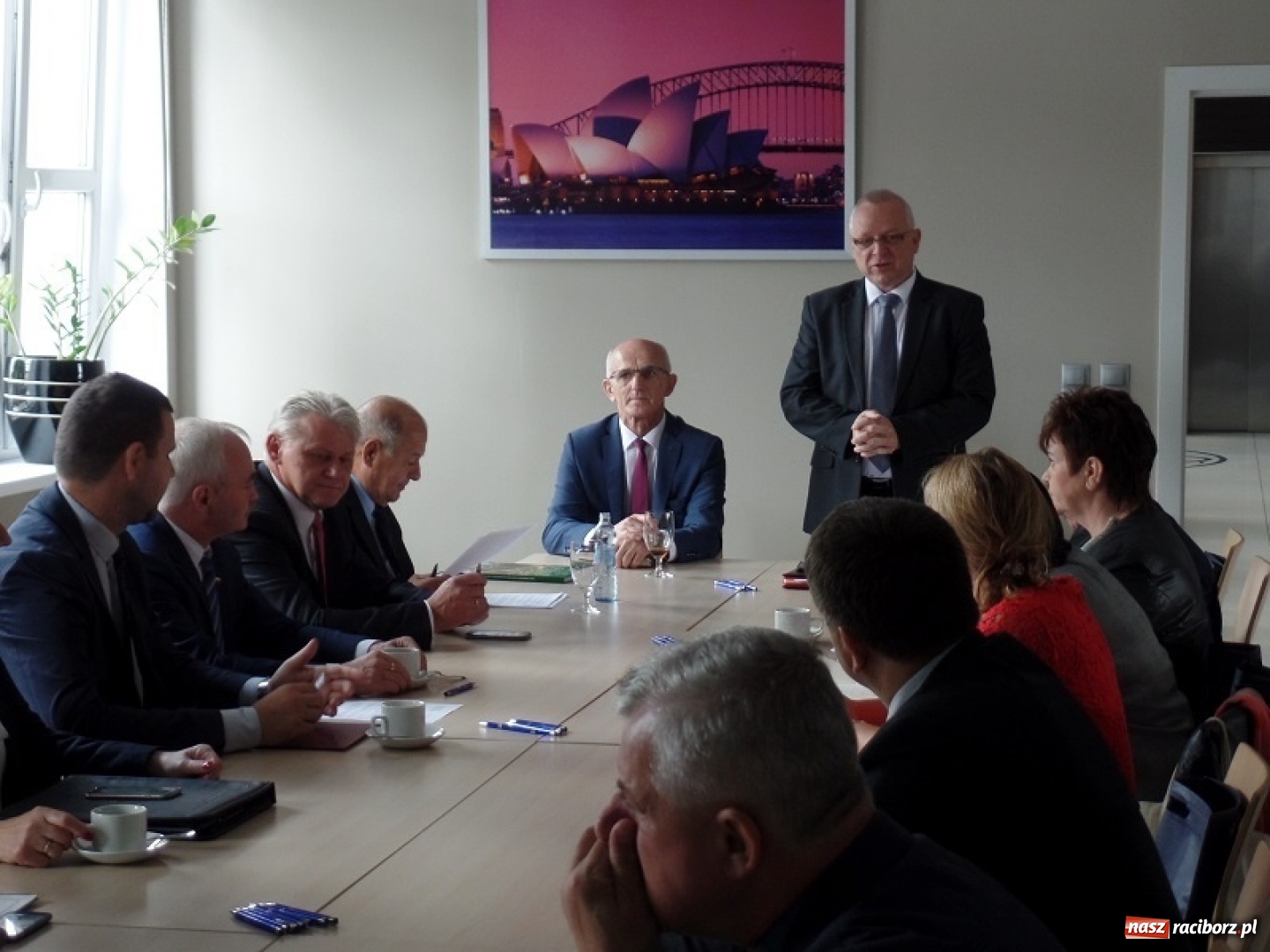 Zdjęcie w galerii na portalu naszraciborz.pl: Posiedzenie konwentu starostów województwa śląskiego w Raciborzu wiadomości z regionu