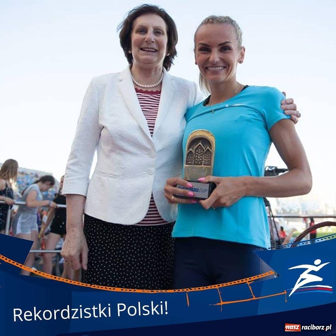 Zdjęcie w galerii na portalu naszraciborz.pl: To piękne jak sport łączy pokolenia. Irena Szewińska z raciborzanką Justyną Święty-Ersetic wiadomości z regionu