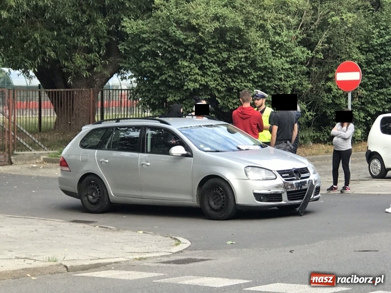 Zdjęcie w galerii na portalu naszraciborz.pl: Poważna kraksa w centrum Raciborza  wiadomości z regionu