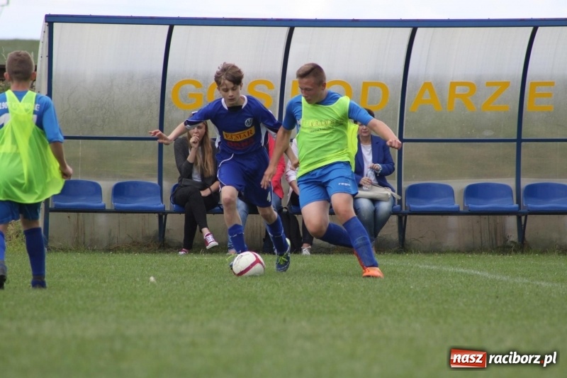 Zdjęcie w galerii na portalu naszraciborz.pl: Piłkarze Krzanowic z Pucharem Prezesa LKS Cyprzanów wiadomości z regionu