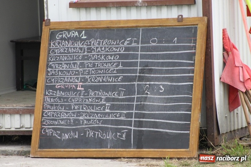 Zdjęcie w galerii na portalu naszraciborz.pl: Piłkarze Krzanowic z Pucharem Prezesa LKS Cyprzanów wiadomości z regionu