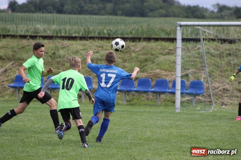 Zdjęcie w galerii na portalu naszraciborz.pl: Piłkarze Krzanowic z Pucharem Prezesa LKS Cyprzanów wiadomości z regionu