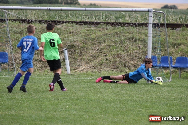 Zdjęcie w galerii na portalu naszraciborz.pl: Piłkarze Krzanowic z Pucharem Prezesa LKS Cyprzanów wiadomości z regionu