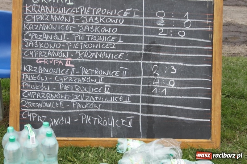 Zdjęcie w galerii na portalu naszraciborz.pl: Piłkarze Krzanowic z Pucharem Prezesa LKS Cyprzanów wiadomości z regionu