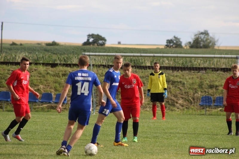 Zdjęcie w galerii na portalu naszraciborz.pl: Piłkarze Krzanowic z Pucharem Prezesa LKS Cyprzanów wiadomości z regionu