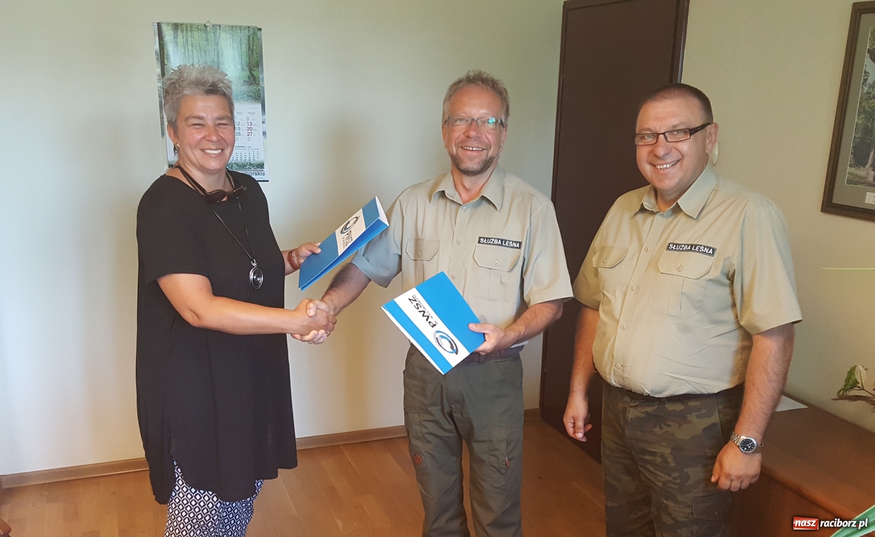 Zdjęcie w galerii na portalu naszraciborz.pl: Współpraca PWSZ w Raciborzu z Nadleśnictwem Rudy Raciborskie  wiadomości z regionu