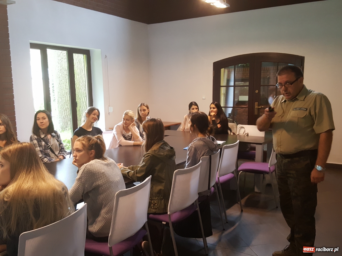 Zdjęcie w galerii na portalu naszraciborz.pl: Współpraca PWSZ w Raciborzu z Nadleśnictwem Rudy Raciborskie  wiadomości z regionu