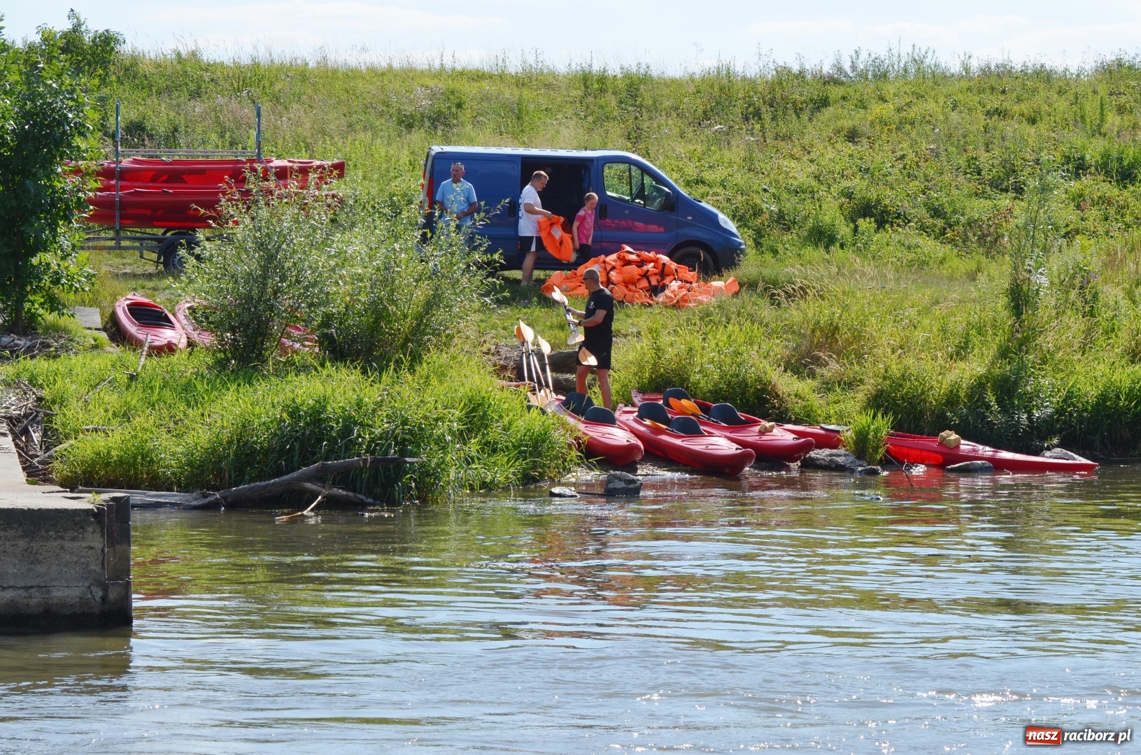 Zdjęcie w galerii na portalu naszraciborz.pl: Wodniackie lato z raciborskiej OSiRem  wiadomości z regionu