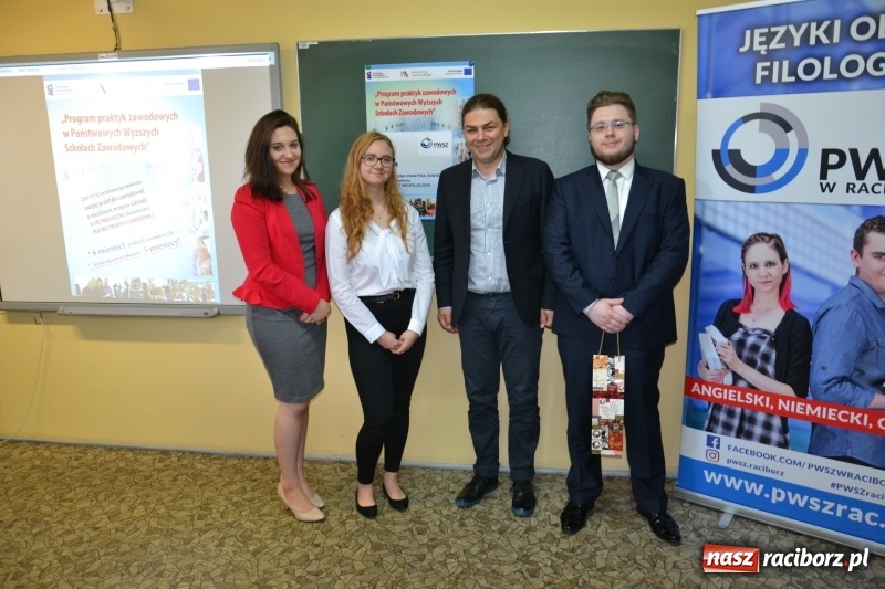 Zdjęcie w galerii na portalu naszraciborz.pl: Instytut Neofilologii PWSZ w Raciborzu zakończył I etap programu Pilotażowych Praktyk Zawodowych wiadomości z regionu