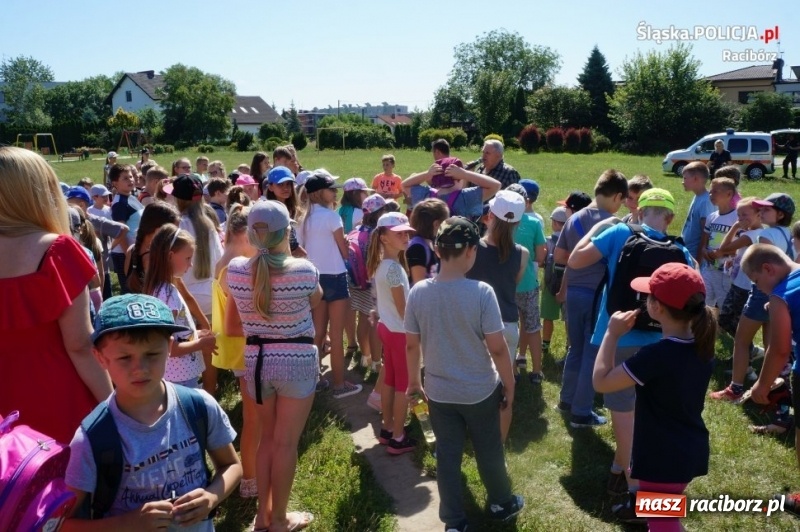 Zdjęcie w galerii na portalu naszraciborz.pl: Piknik z Policją Kręci mnie bezpieczeństwo wiadomości z regionu