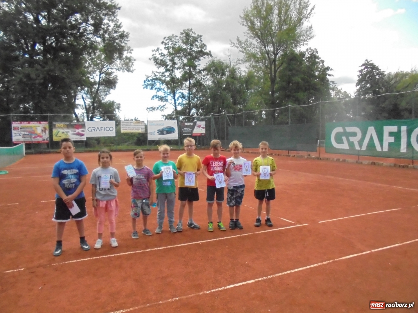 Zdjęcie w galerii na portalu naszraciborz.pl: Tenisiści TKKF Rafako na zgrupowaniu w Opawie wiadomości z regionu